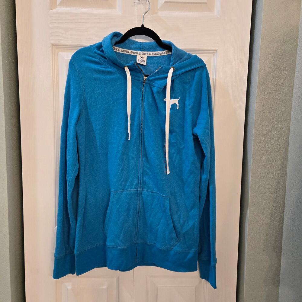 Victoria's Secret Pink Y2K hoodie NWT Size Large retro - Picture 2 of 8